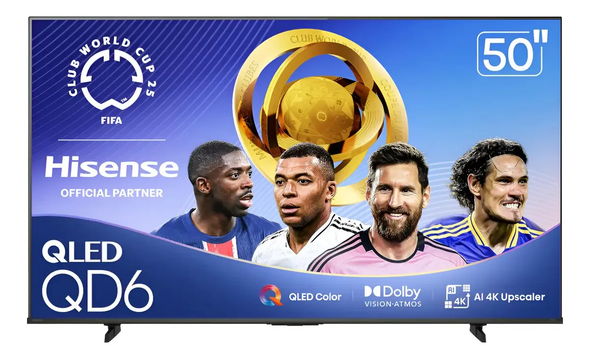 Controle remoto Hisense 50QD6QF