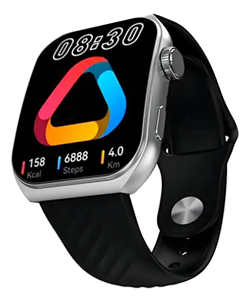 Relógio Smartwatch Gs2 S5 Answer Call multifuncional preto