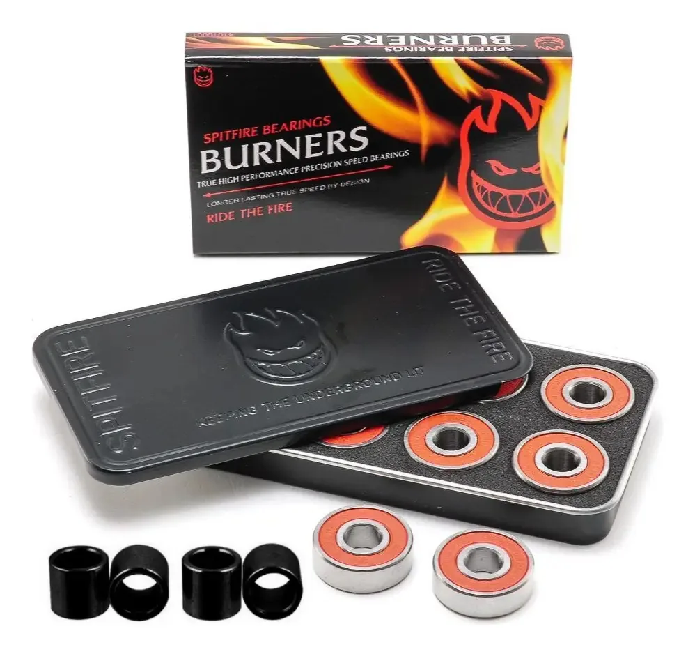 Rolamento Skate Spitfire Burners + Espaçadores