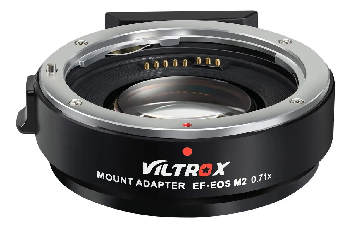 Adaptador de montagem de lente Viltrox EF-EOS M2 Speed Boo