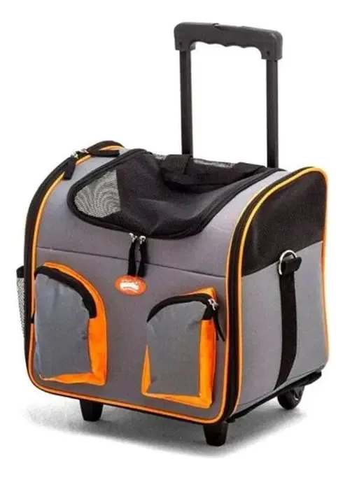 Bolsa De Transporte Cães E Gatos Com Rodas Cabines De Avião