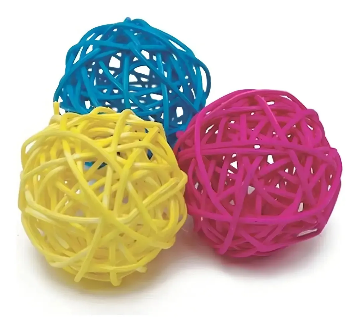 Bola Brinquedo Mastigável De Palha De Milho Pawise Roedores