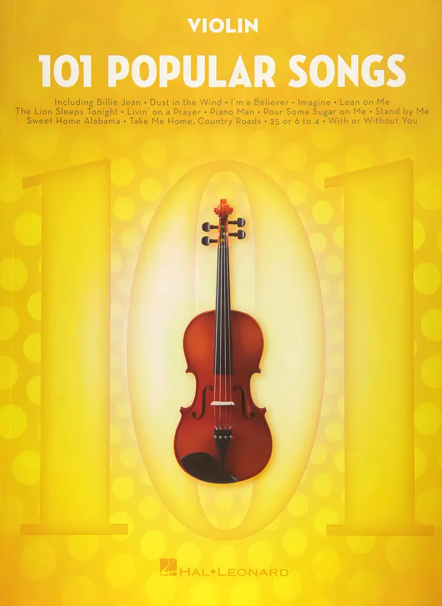 101 Canções populares: Para violino