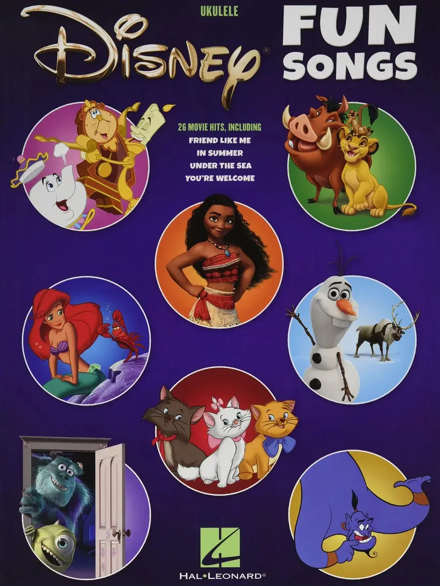Canções Divertidas da Disney para Ukulele