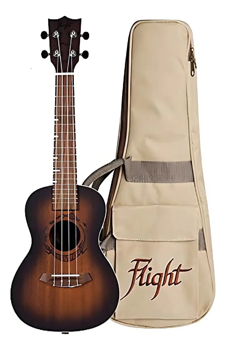 Flight, Ukulele de 4 cordas (duc380 Ambar)