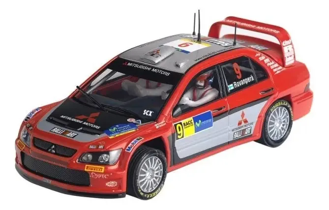 Automóvel para Scalextric - Scx Mitsubishi Lancer Evo Viii Red