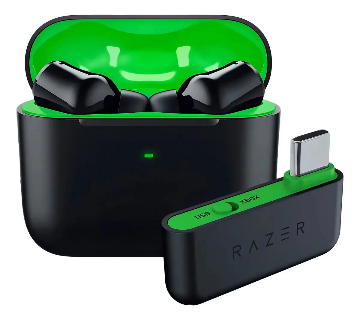 Fone de ouvido para jogos Razer Hammerhead Hyperspeed para Xbox Series - preto