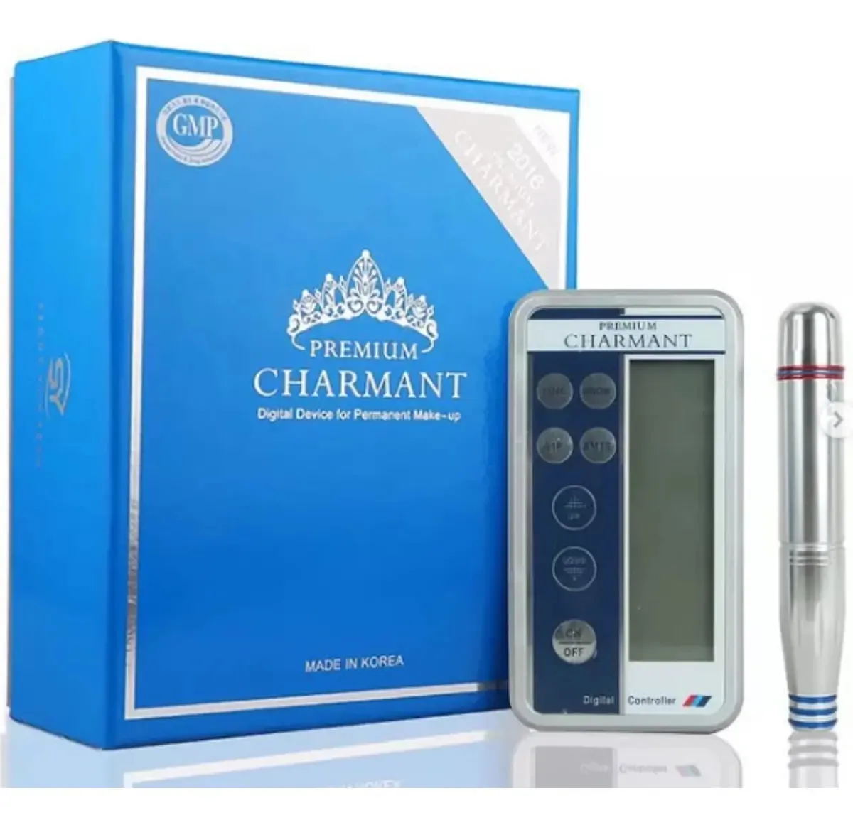 Dermógrafo azul de micropigmentação premium Charmant Microblanding