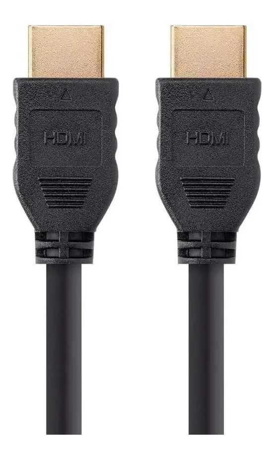 Cabo HDMI de 1 macho HDMI para 1 macho HDMI Monoprice 113775 preto