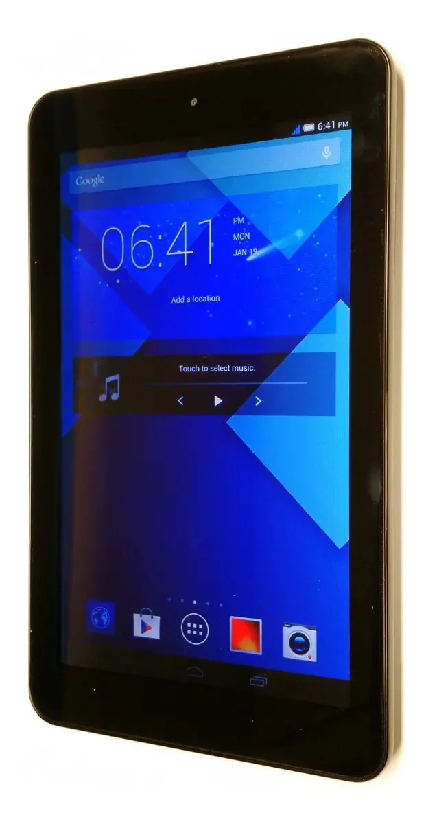 Cor do tablet: preto