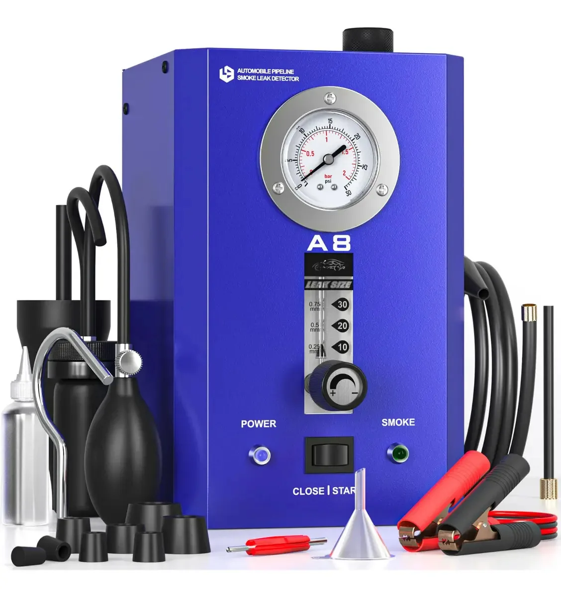Detector de vazamento de fumaça de carro 12V DC