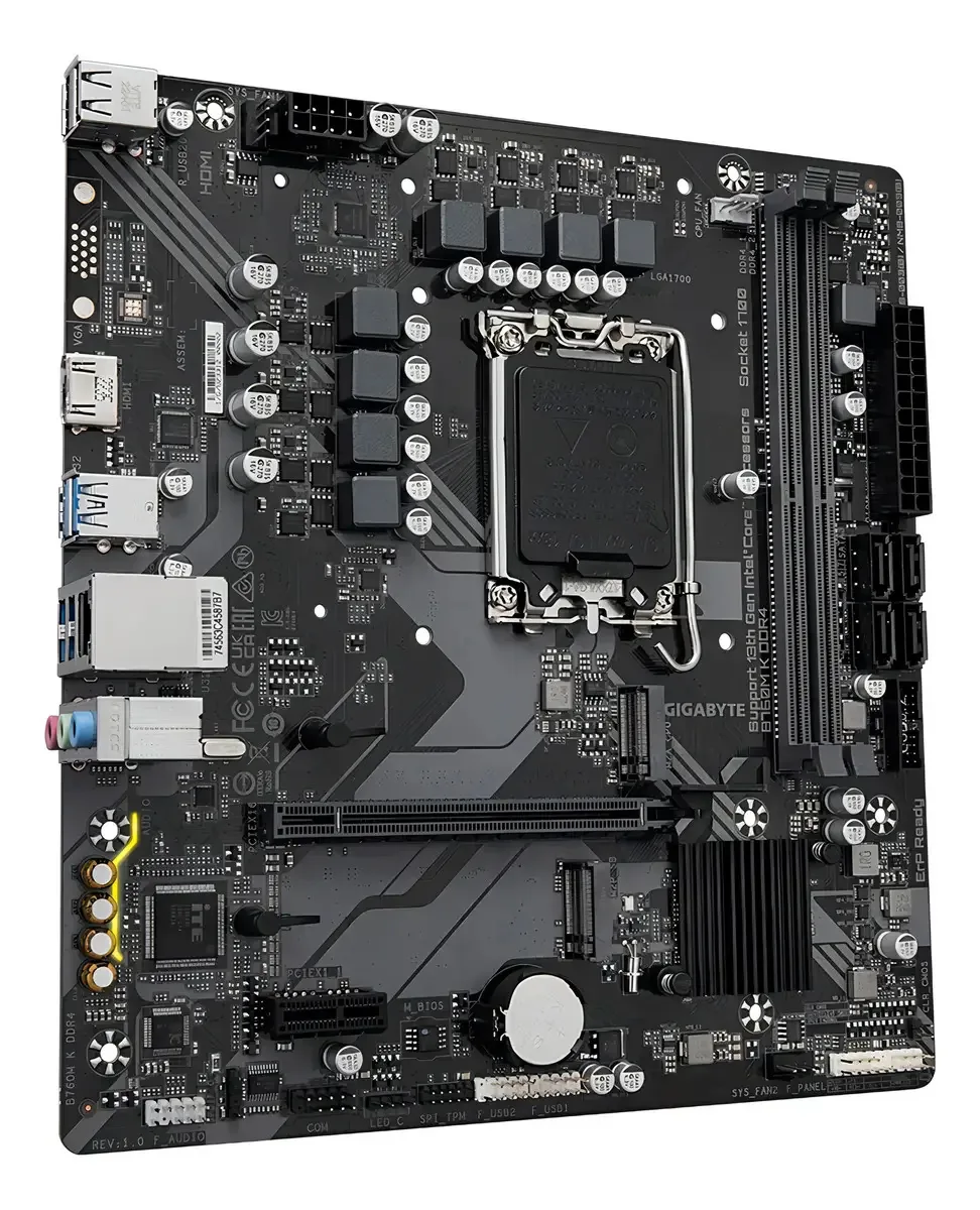 Mãe Gigabyte B760mk DDR4
