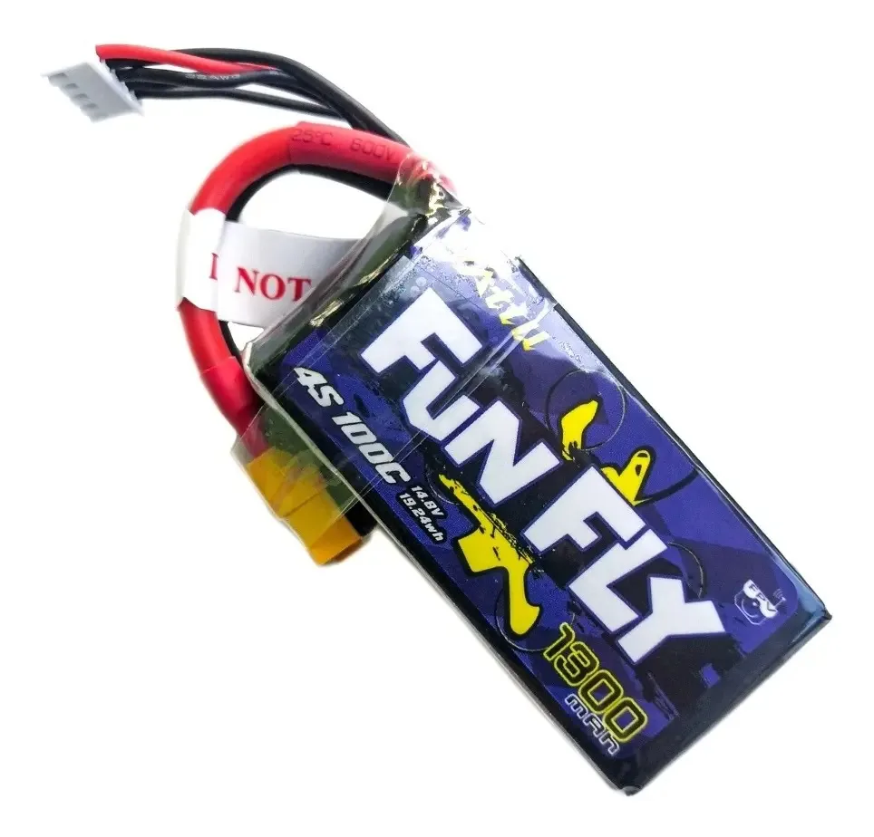 Bateria Lipo Tattu Tukiba 1300mah 14,8v 4s 100c