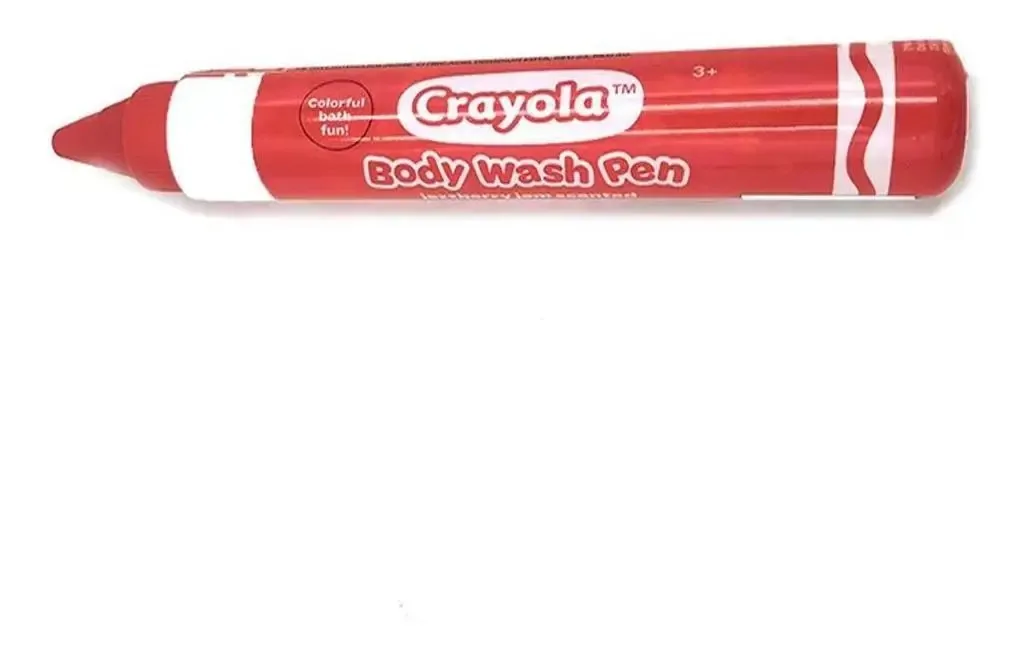Caneta Para Banho Vermelha 55ml Crayola