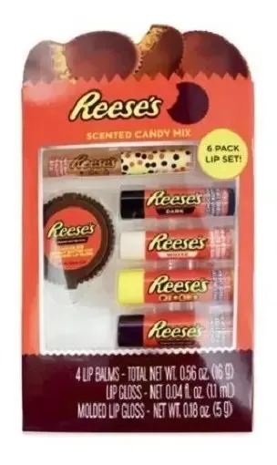 Conjunto De Bálsamos Labiais Reeses Edição Especial