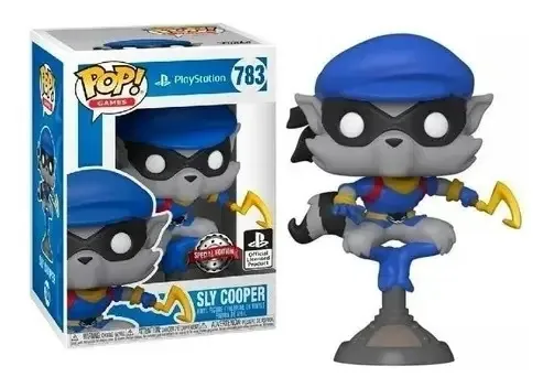 Boneco Funko Pop! de Sly Cooper para PlayStation