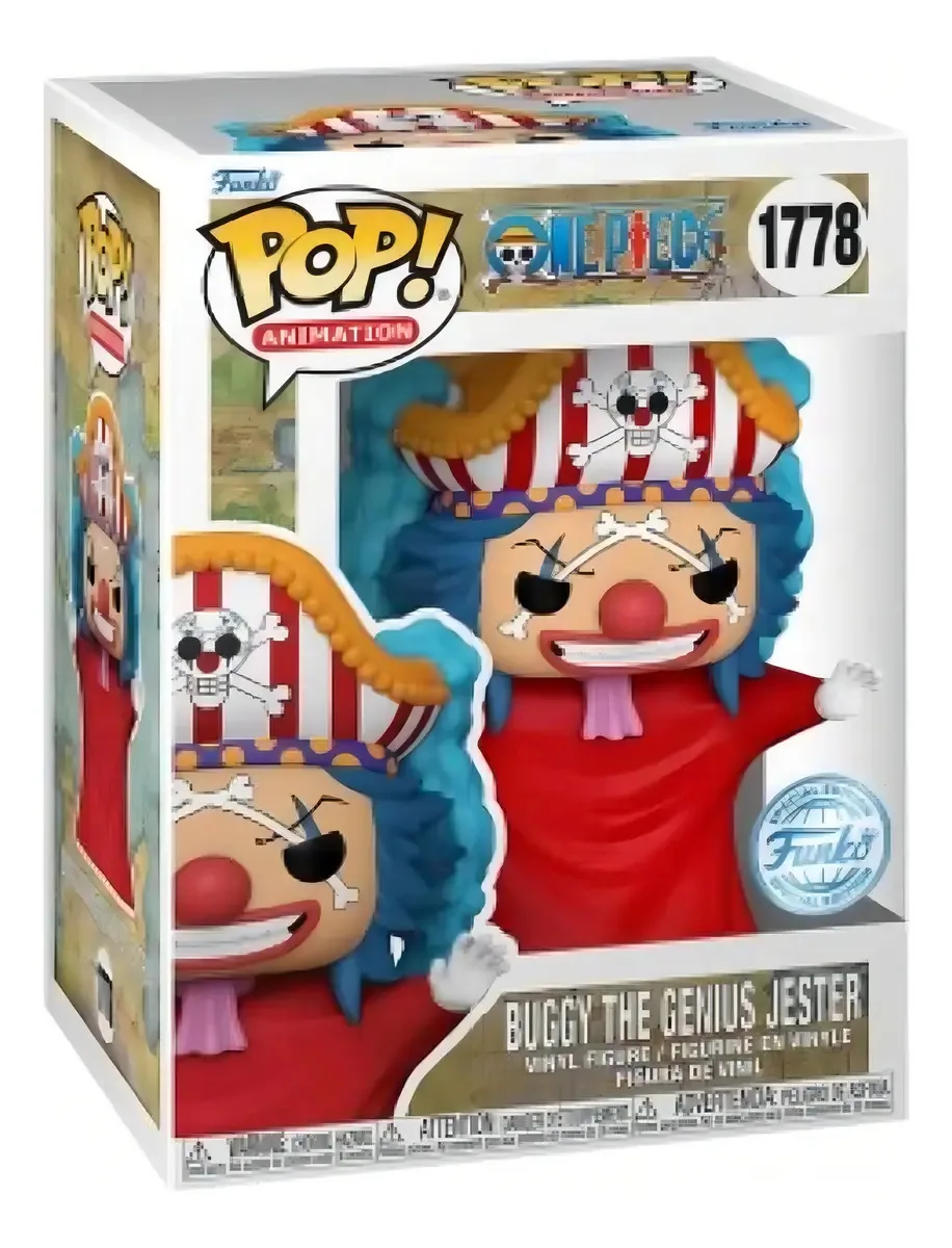 Funko Pop Anime One Piece Buggy The Genius Jester 1778 Ex