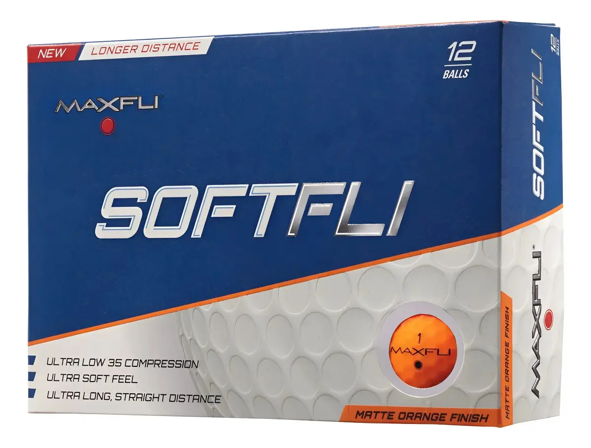Bolas de golfe Maxfli Softfli Matte