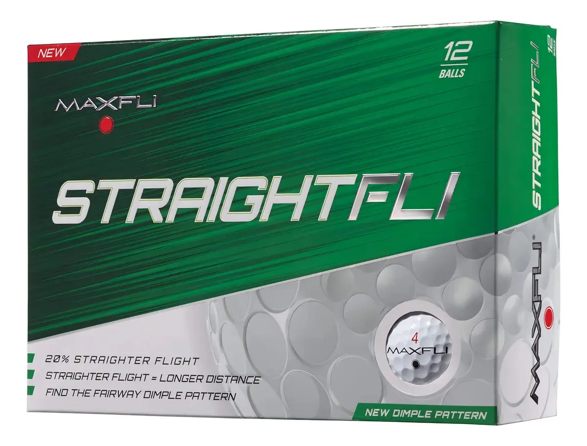 Bolas de golfe Maxfli Straightfli