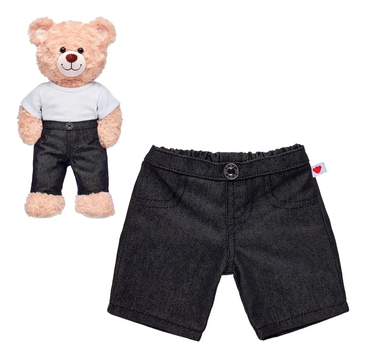Jeans pretos Build-a-Bear