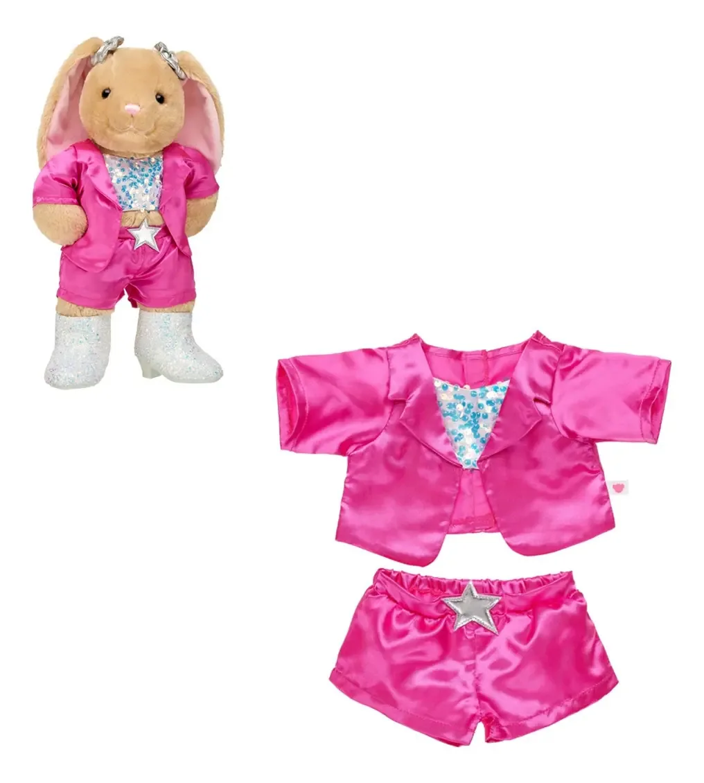 Conjunto de calças rosa Honey Girls Build-a-Bear