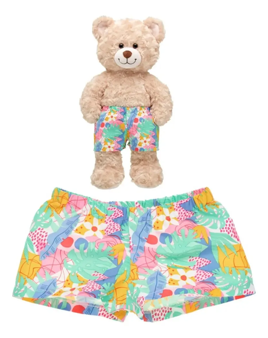 Calção tropical Build-a-Bear