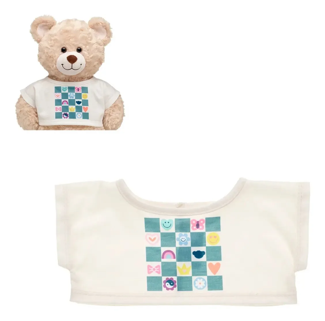Camiseta curta Build-a-Bear
