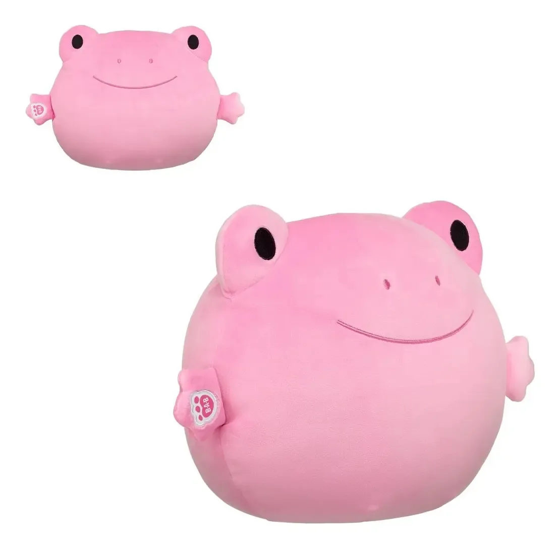 Pelúcia Skoosherz Sapo Rosa Build-a-bear Cor Multicolorido