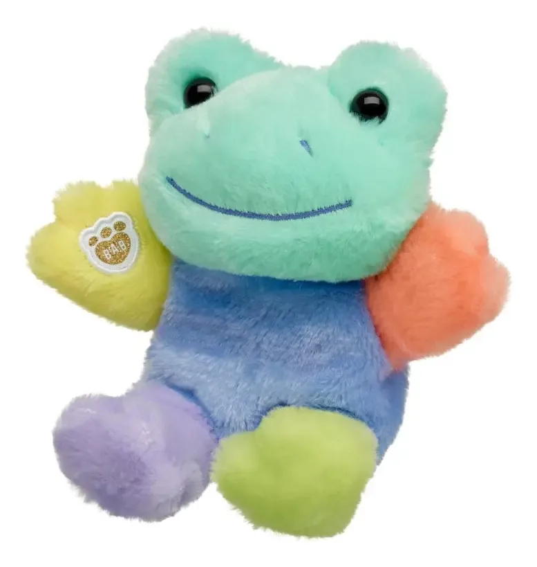 Mini Pelúcia Beans Sapo Multicolorido Build-a-bear