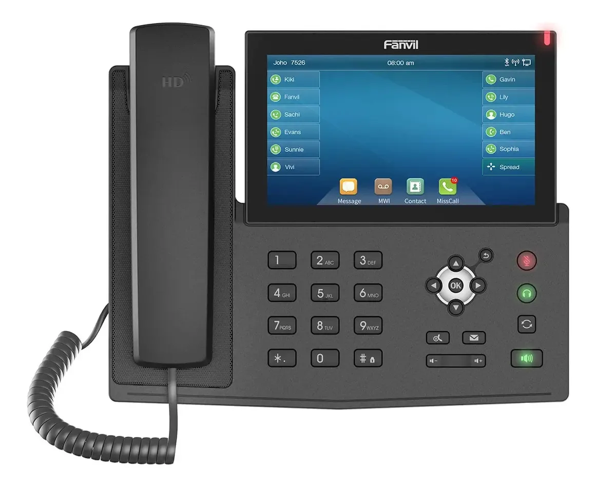 Fanvil X7 Telefone IP 20 Linhas Voip