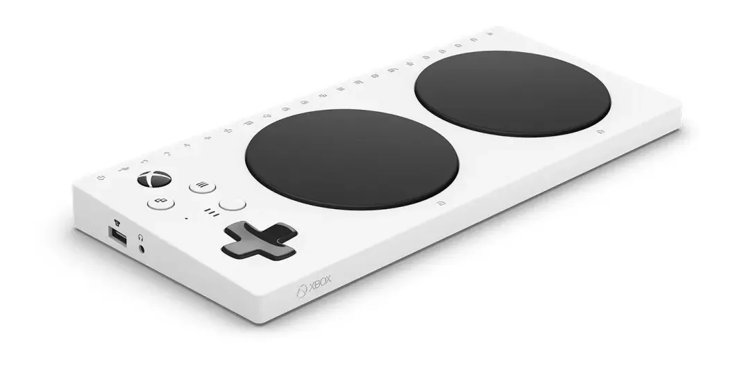 Controlador Microsoft Adaptive Xbox One branco