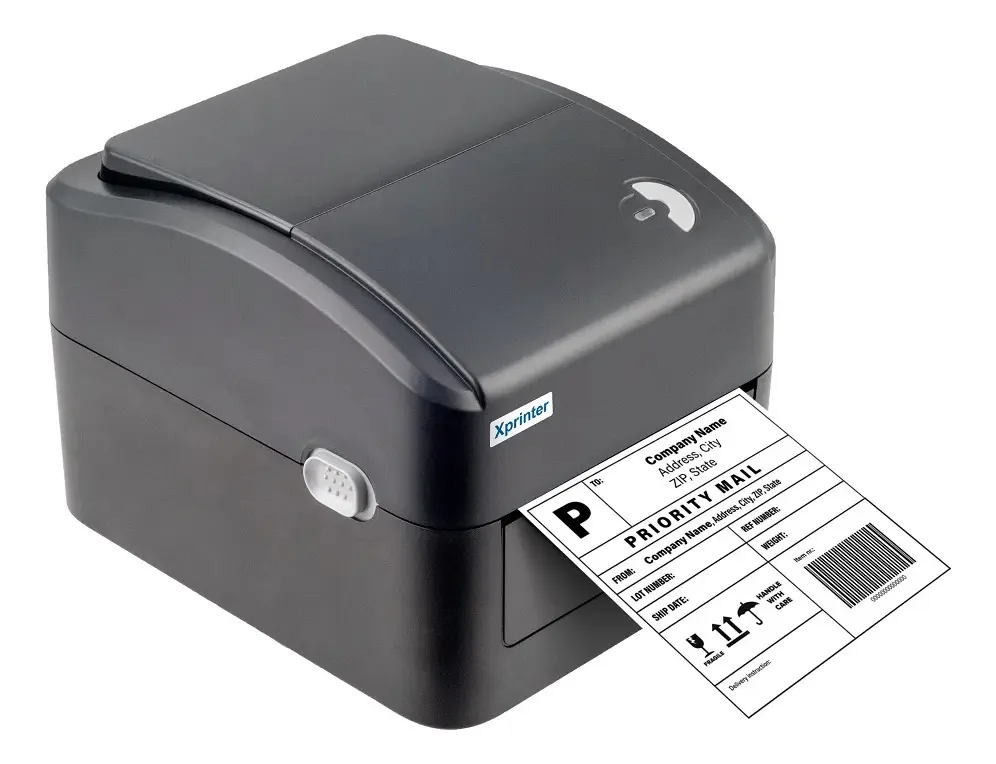 Impressora de etiquetas adesivas térmicas Xprinter 420b 100mm