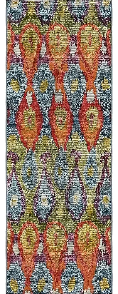 Coleção Unique Loom Abstract Modern, Ikat, Distressed