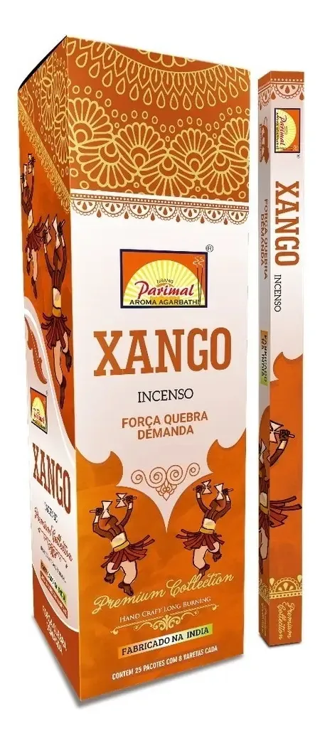 Incenso Indiano Parimal Xangô 25 Caixinhas - Raios E Trovões
