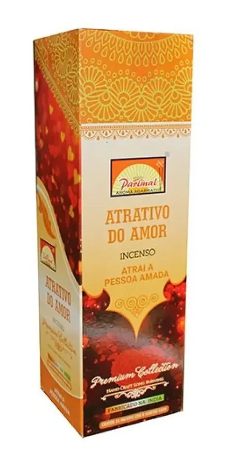Incenso Atrativo Do Amor Parimal Geral Loja