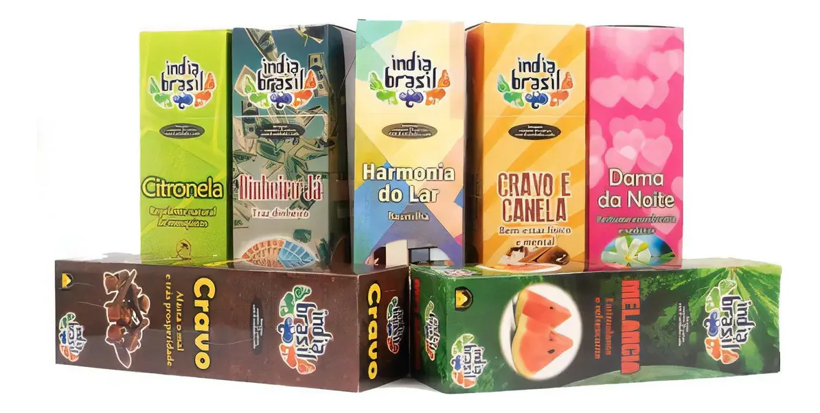 Incenso India Brasil Sandalo