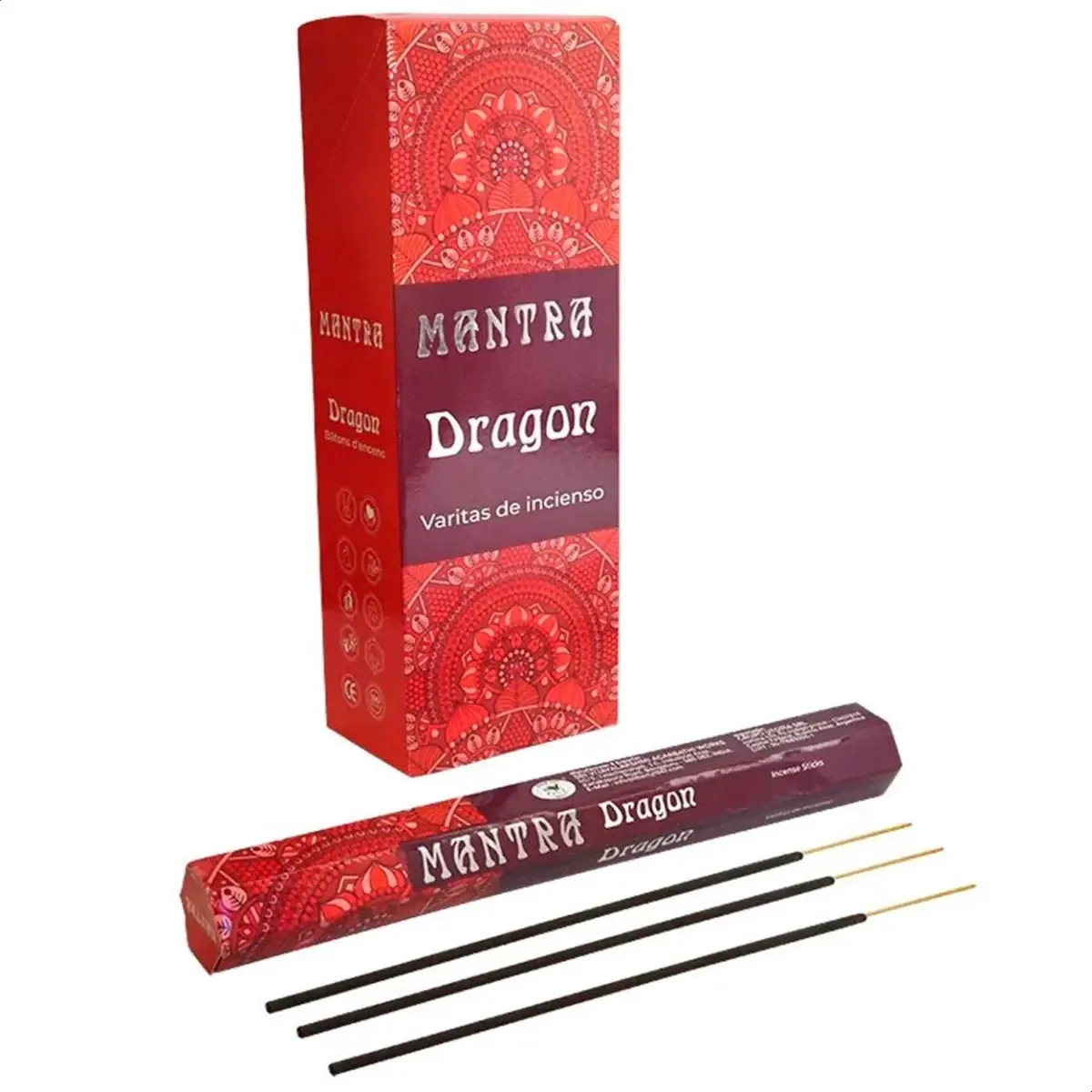Unidades Sahumerios Mantra Hexagonal X6 - Fragrância Orunmila Dragon