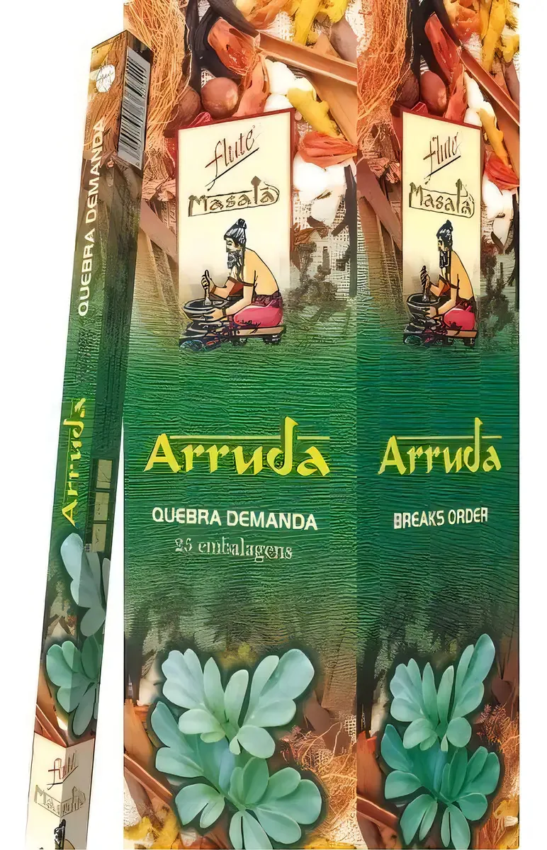 Incenso Flute Massala Arruda