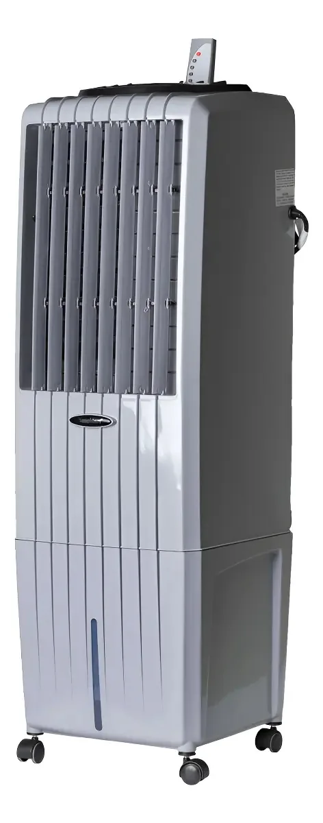 Climatizador Portátil Ar Frio 22l Ventilação 3 Velocidades Umidificador 4 Em 1 Temporizador Com Controle Remoto Symphony Diet22i