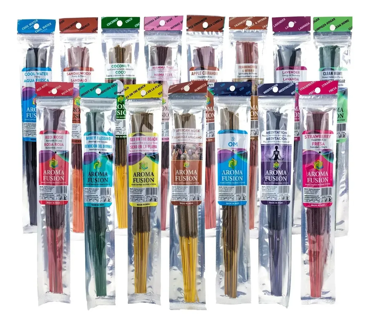 Sahumerios Darshan Aroma Fusion - Fragrâncias X10