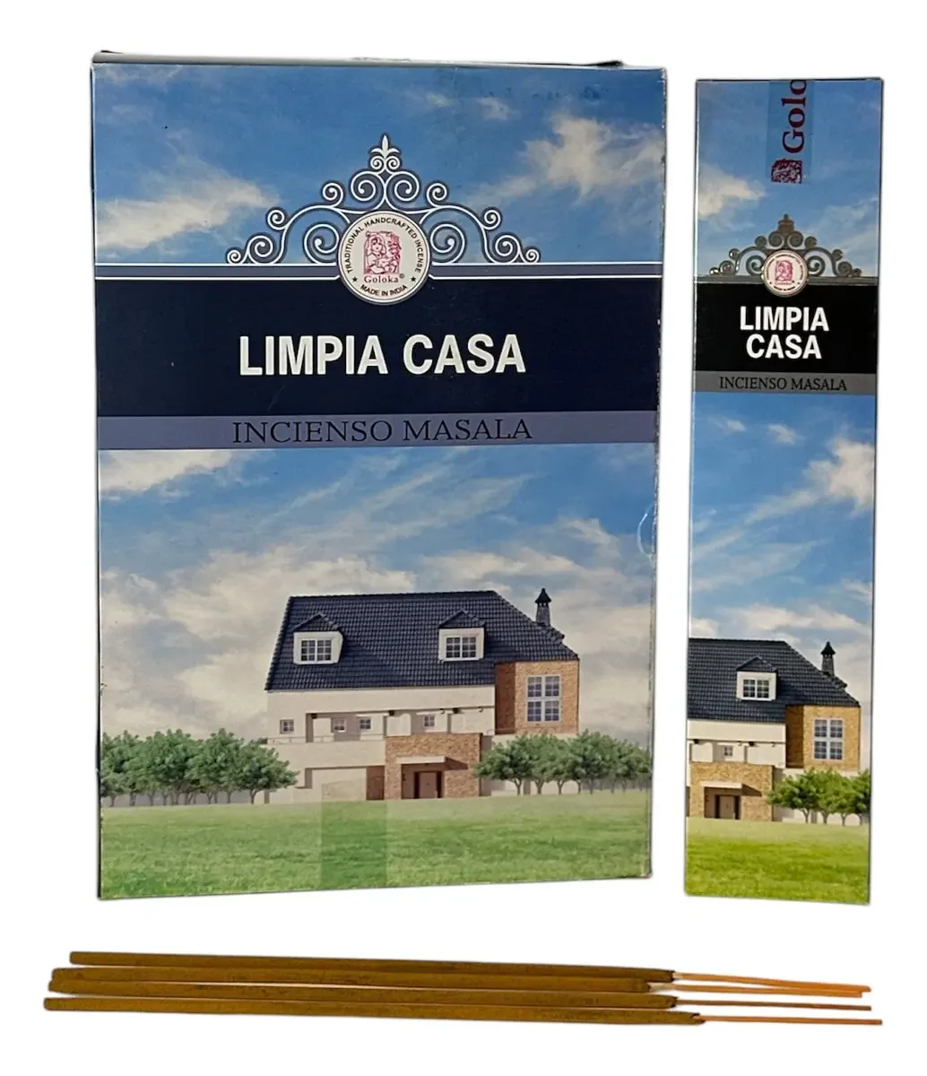 Unidade de fragrância Sahumerios Goloka Masala Flat X1 Clean Home