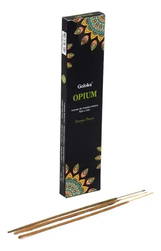 Incenso Goloka Opium em Palito para Energia do Prazer