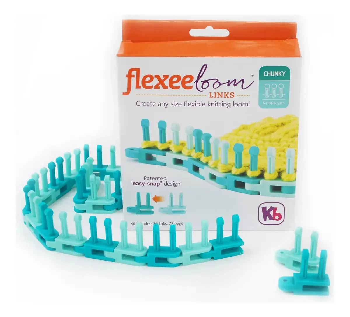 Placa de tricô autêntica Flexer — Thick Loom Links