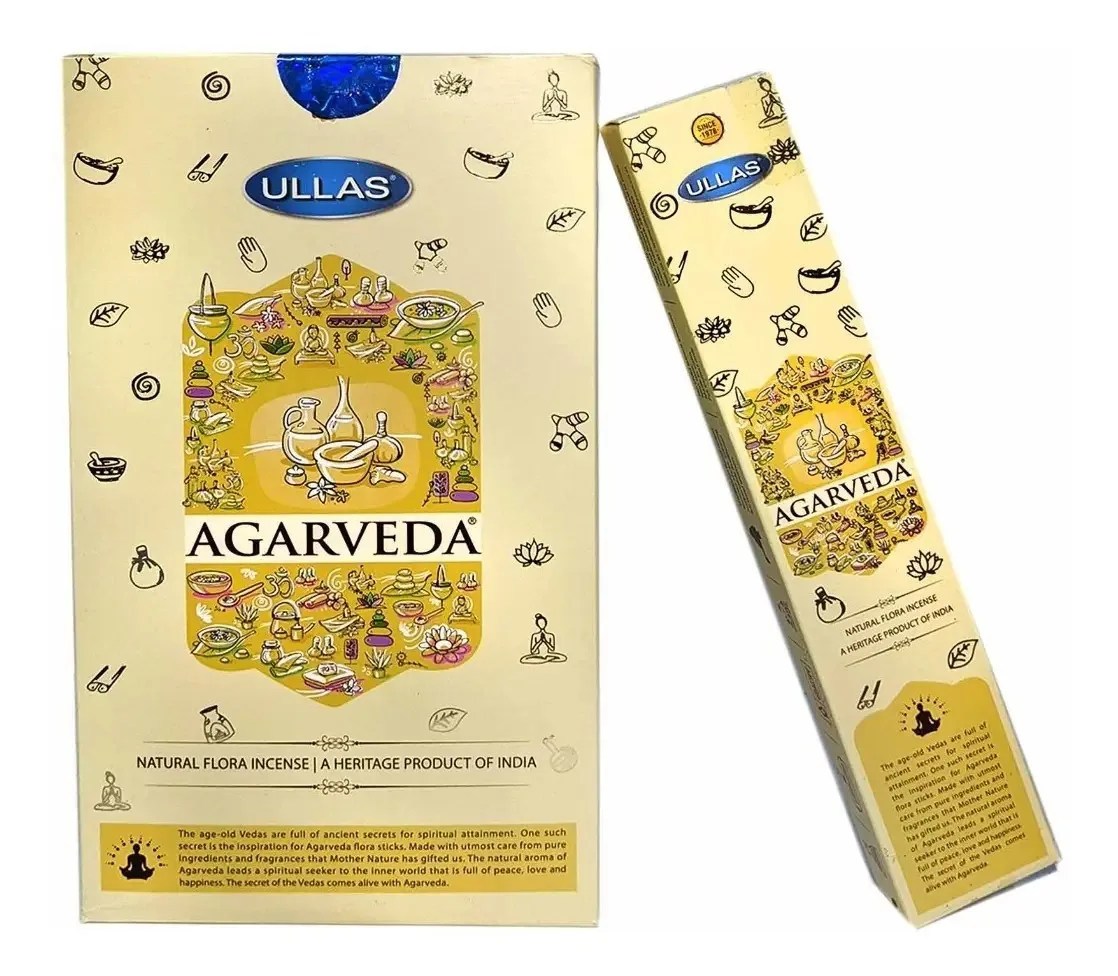 Incenso Agarveda 12 caixas