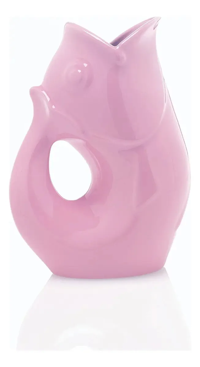Frasco Gurglepot de 42 onças, cores, rosa