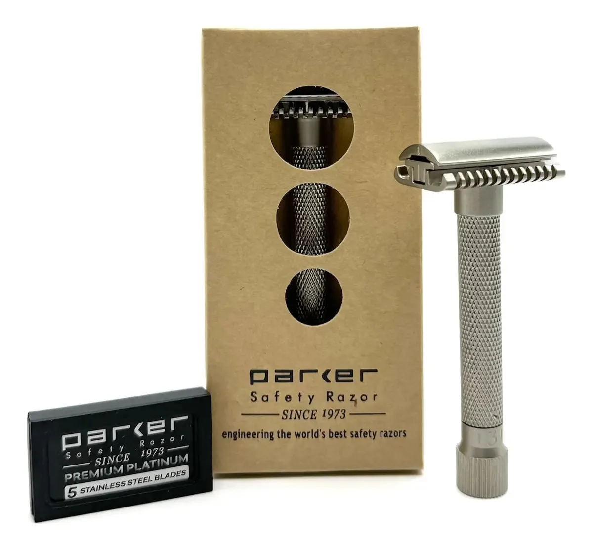 Lâmina de segurança ajustável Parker Variant