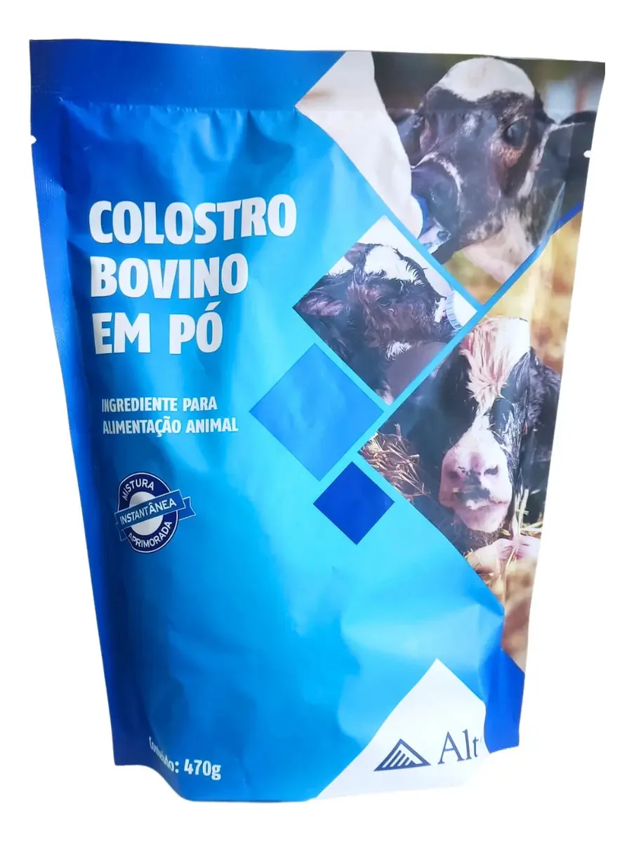 SCCL Colostro em Pó para Bezerros Bovinos Natural 470g