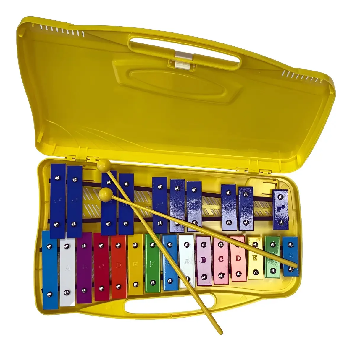 Metalofone escolar de 25 teclas