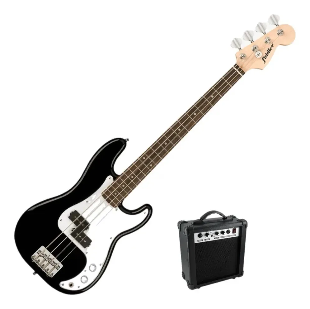 Baixo elétrico Harris Black +amplificador de 20w