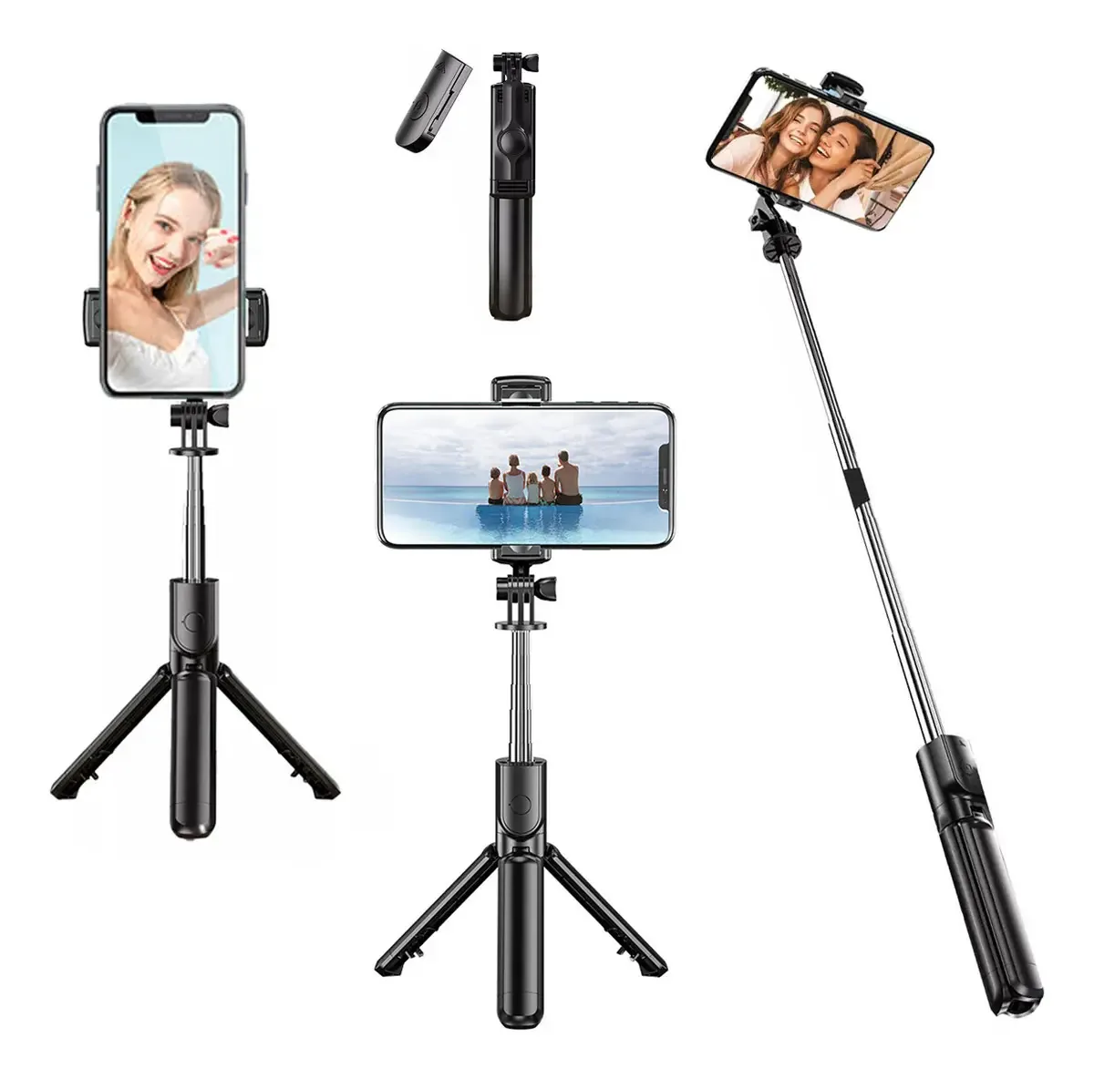 Controle remoto Palo Selfie e controle remoto com tripé Bluetooth